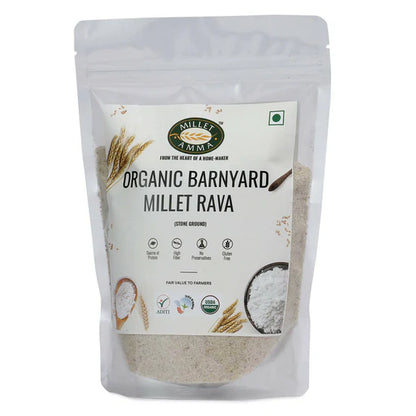 Millet Amma Barnyard Millet Rava (Suji) - 500 gm