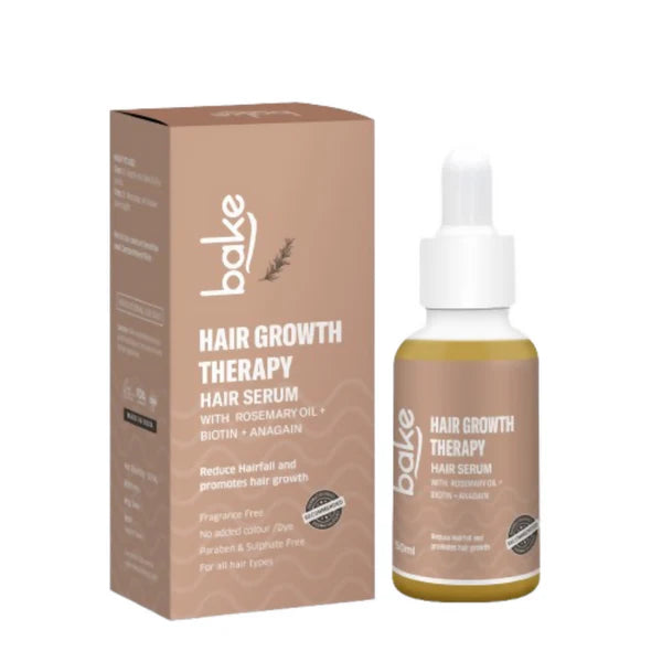 Bake Pure Rosemary Oil Hair Serum with Anagain & Biotin - 50 ml