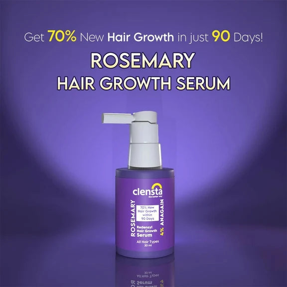 Clensta Rosemary Redensyl Hair Growth Serum - 30 ml