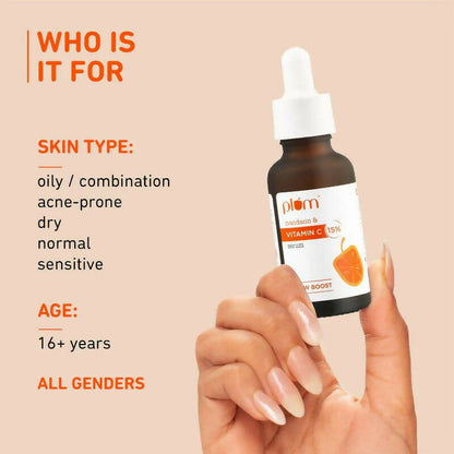 Plum Mandarin & Vitamin C Serum - 10 ml
