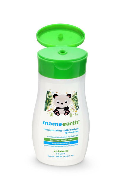 Mamaearth Daily Moisturizing Lotion & Milky Soft Natural Baby Face Cream for Babies -combo