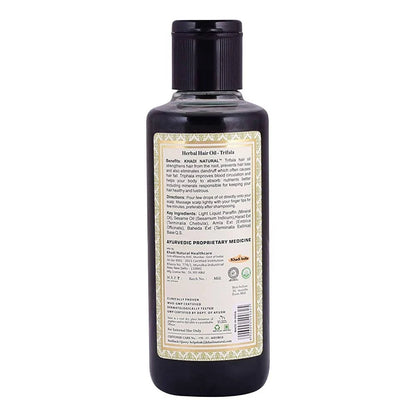 Khadi Natural Trifala Herbal Hair Oil - 210 ml