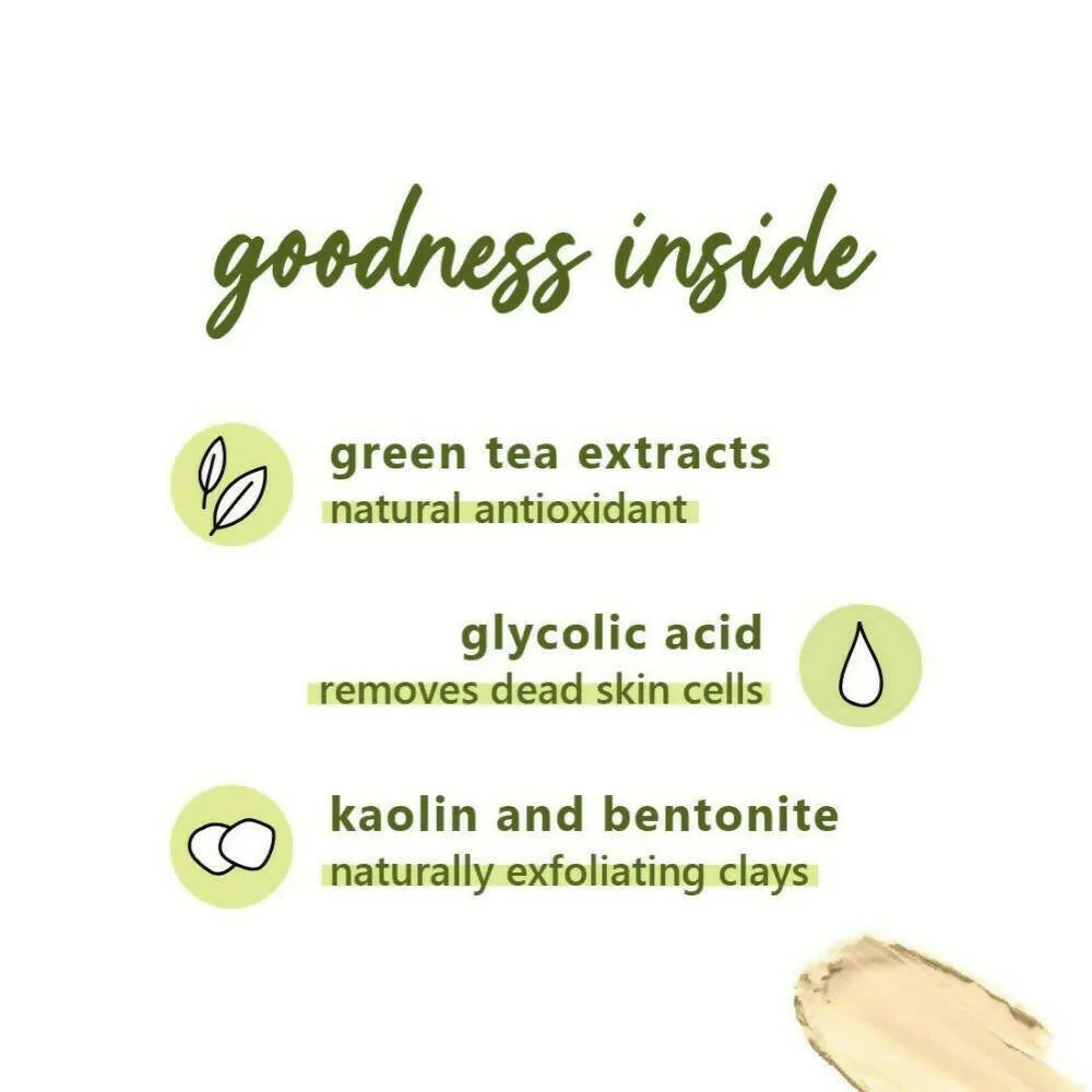 Plum Green Tea Clear Face Mask - 60 gm