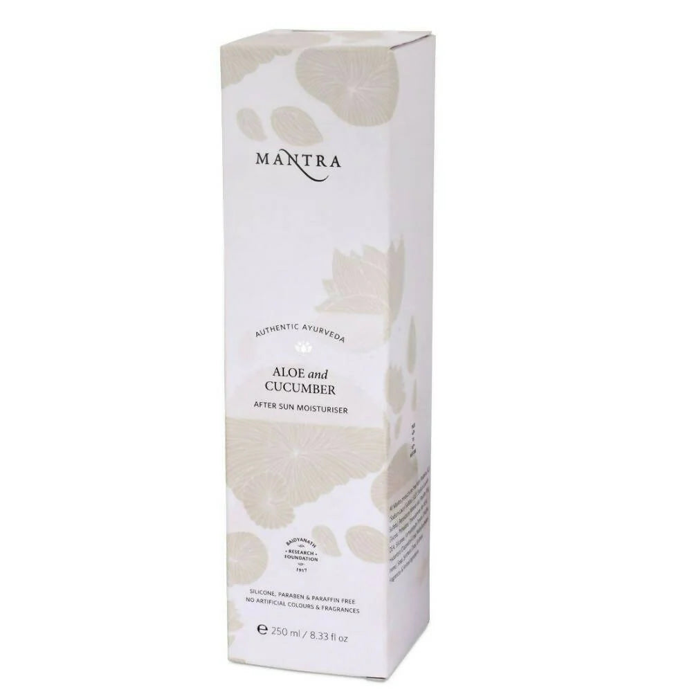 Mantra Herbal Aloe and Cucumber After Sun Moisturiser - 250 ml