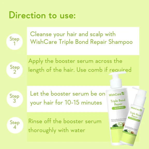 WishCare Triple Bond Repair Booster Serum - 100 ml