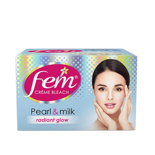 Fem Fairness Naturals Pearl Cream Bleach - Pack of 2