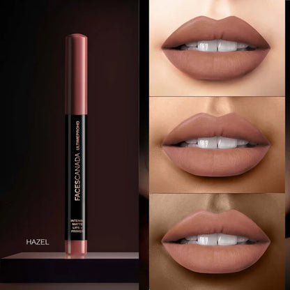 Faces Canada Ultime Pro HD Intense Matte Lips + Primer - Hazel 19 - 1.4 gm