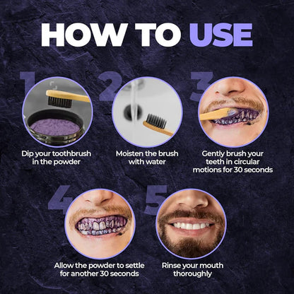 Beardo Purple X Teeth Whitening Powder - 50 gm