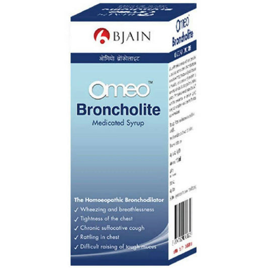 Bjain Homeopathy Omeo Broncholite Syrup