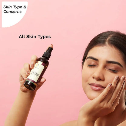 Pilgrim Red Vine Face Mist & Toner Spray with Vitamin B3 and Aloe, For Anti Ageing, Glowing Skin - 100 ml