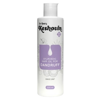 Dr. Rao's Keshovin Anti Dandruff Herbal Hair Oil - 200 ml