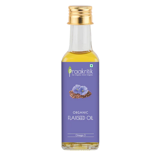 Praakritik Organic Flaxseed Oil - 100 ml