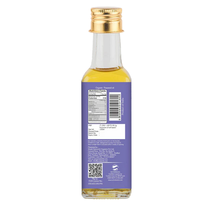 Praakritik Organic Flaxseed Oil - 100 ml