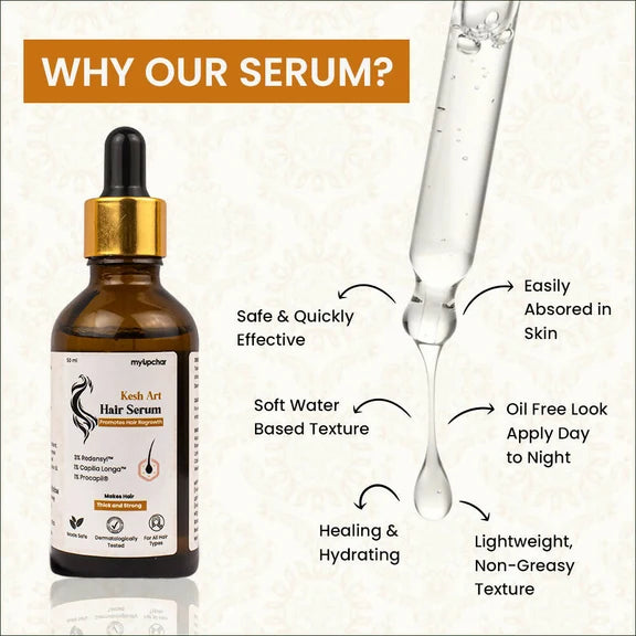 myUpchar Ayurveda Kesh Art Regrowth Hair Serum - 50 ml