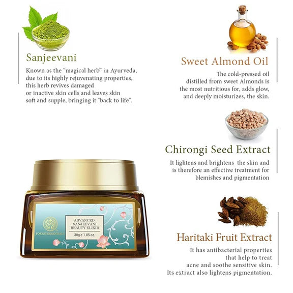 Forest Essentials Advanced Sanjeevani Beauty Elixir - 15 gm