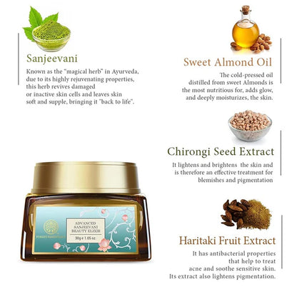 Forest Essentials Advanced Sanjeevani Beauty Elixir - 15 gm