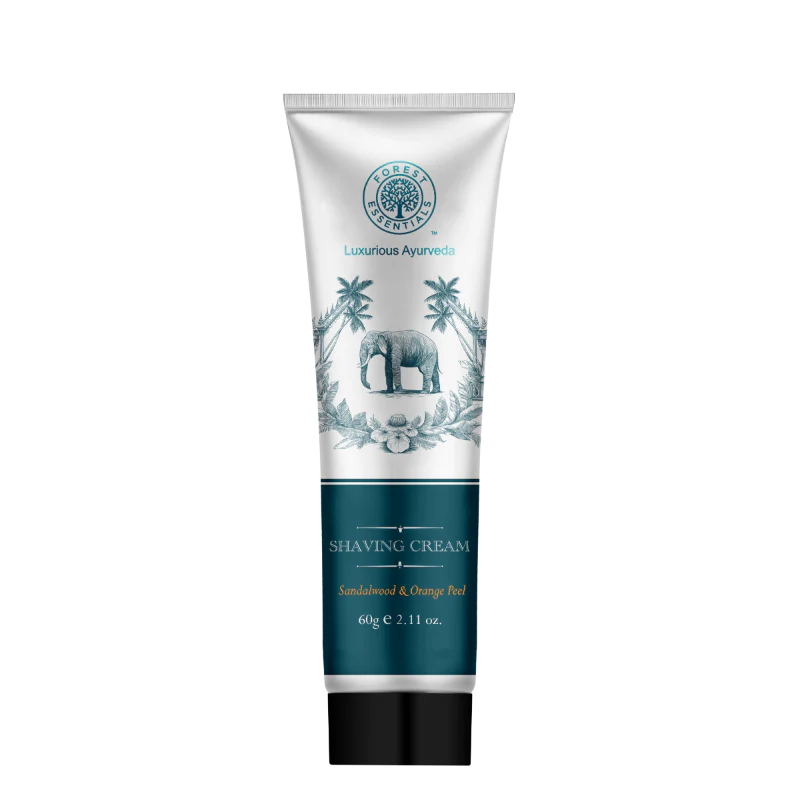 Forest Essentials Sandalwood & Orange Peel Shaving Cream
