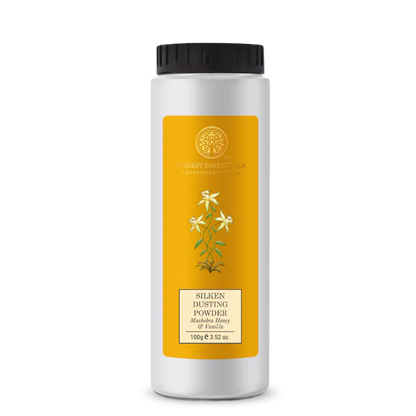 Forest Essentials Silken Dusting Powder Mashobra Honey & Vanilla - 90 gm