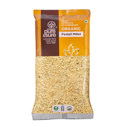 Pure & Sure Organic Foxtail Millet - 500 gm