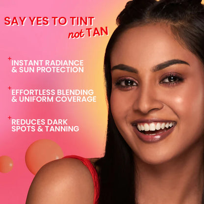 Dot & Key Strawberry Dew Tinted Sunscreen SPF 50+ PA++++ - 07 Caramel - 50 gm