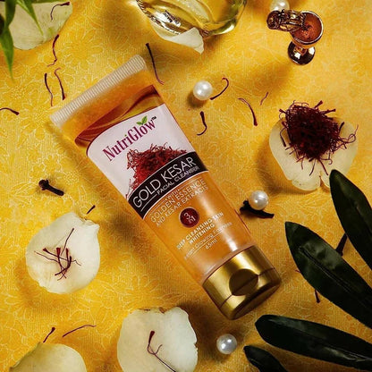 NutriGlow Gold Kesar Face Wash - 65 ml