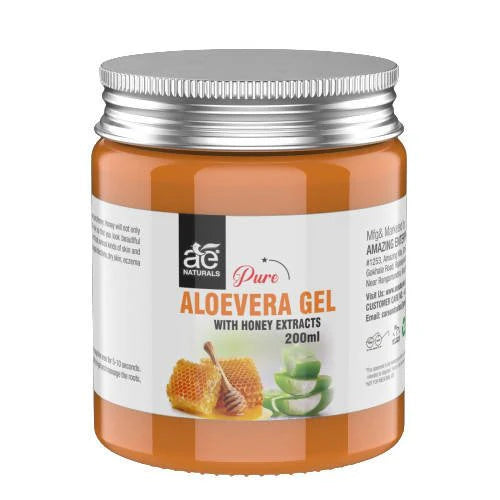 Ae Naturals Pure Aloevera Gel With Honey Extracts - 200 ml