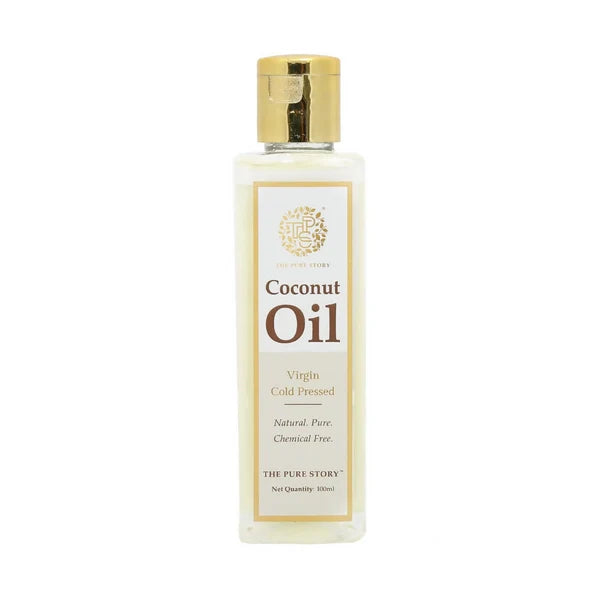 The Pure Story Natural Cold Pressed Coconut Hair Oil