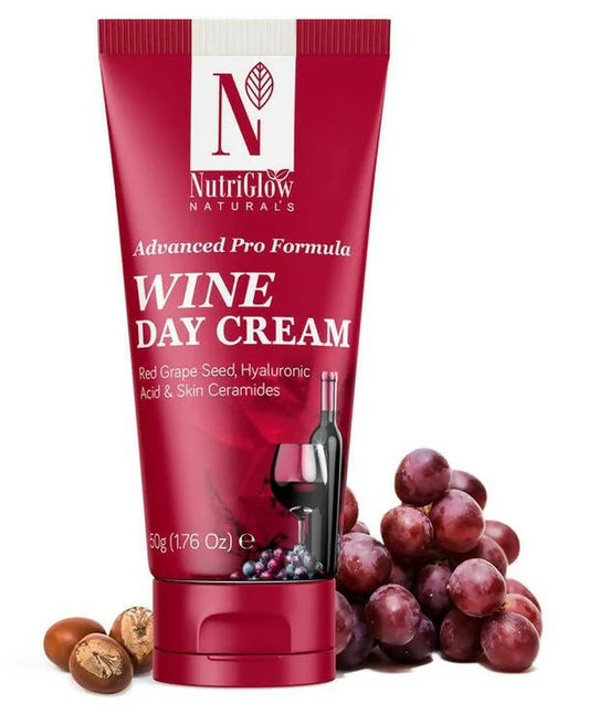 NutriGlow NATURAL'S Advanced Pro Formula Wine Day Cream - 50 gm