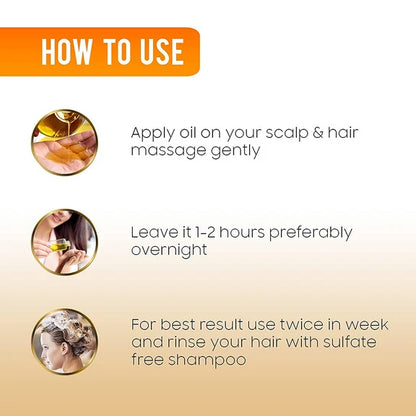 Vellasio Essence Onion Ginger Hair Oil For Hair - 100 ml