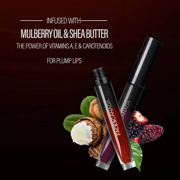 Faces Canada Comfy Silk Liquid Lipstick - Achiever Red 09 - 3 ml