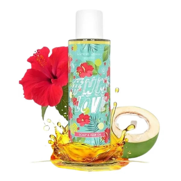 Hibiscus Monkey HM Love Scalp & Hair Oil - 100 ml
