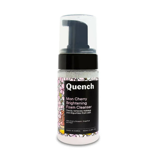 Quench Botanics Mon Cherry Brightening Foam Cleanser - Korean Skincare - 100 ml