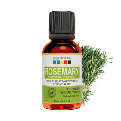 Organix Mantra Rosemary Oil for Hair - 100% Natural Rosemary Hair Oil - 15 ml