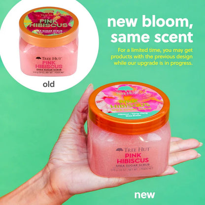 Tree Hut Pink Hibiscus Shea Sugar Scrub - 510 gm