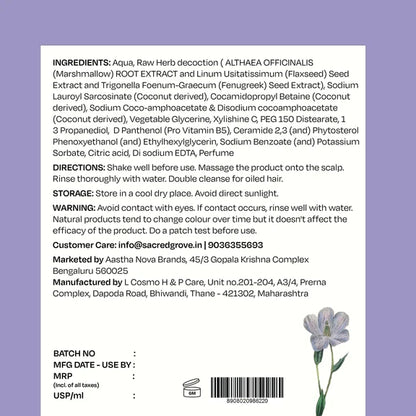 Sacred Grove Condition Cleanse Repair - combo