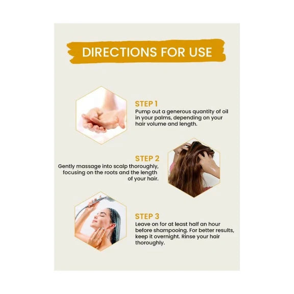 Oshea Herbals Onion & Ginger Hair Oil - 110 ml