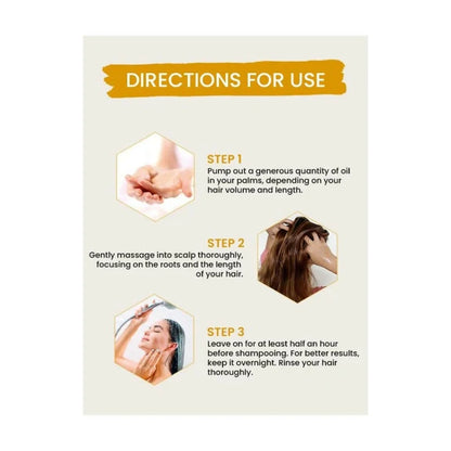 Oshea Herbals Onion & Ginger Hair Oil - 110 ml