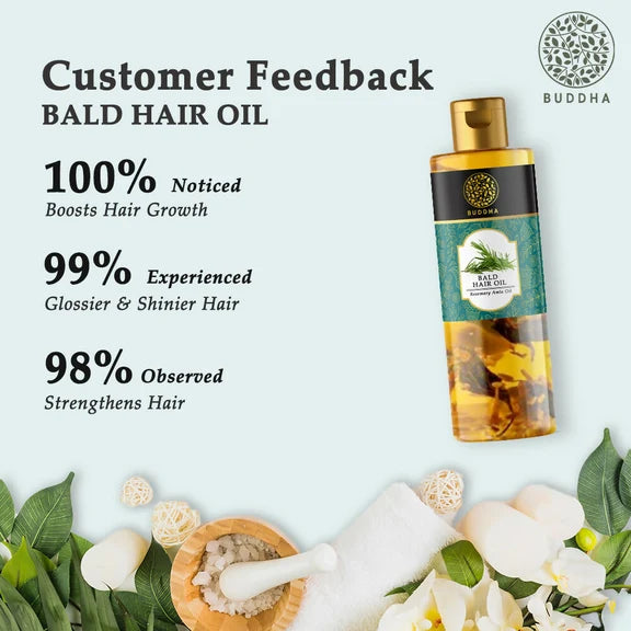 Buddha Natural Anti Bald Hair Oil - 150 ml