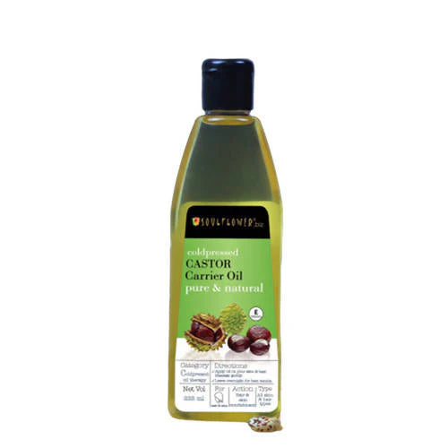 Soulflower Coldpressed Castor Carrier Oil Pure & Natural - 225 ml