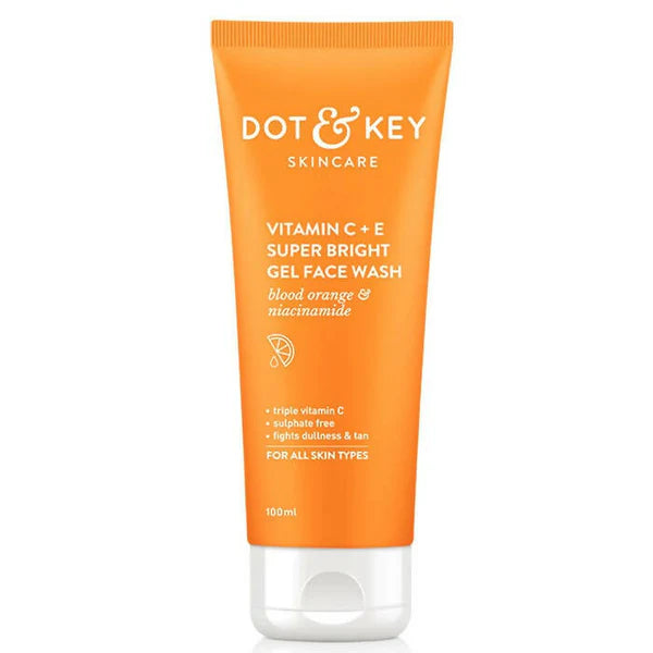 Dot & Key Vitamin C+E Super Bright Gel Face Wash - 100 ml