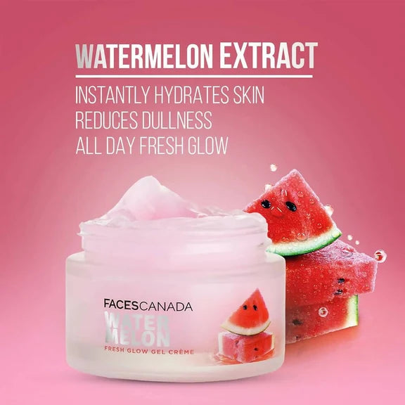 Faces Canada Water Melon Fresh Glow Gel Creme - 50 gm