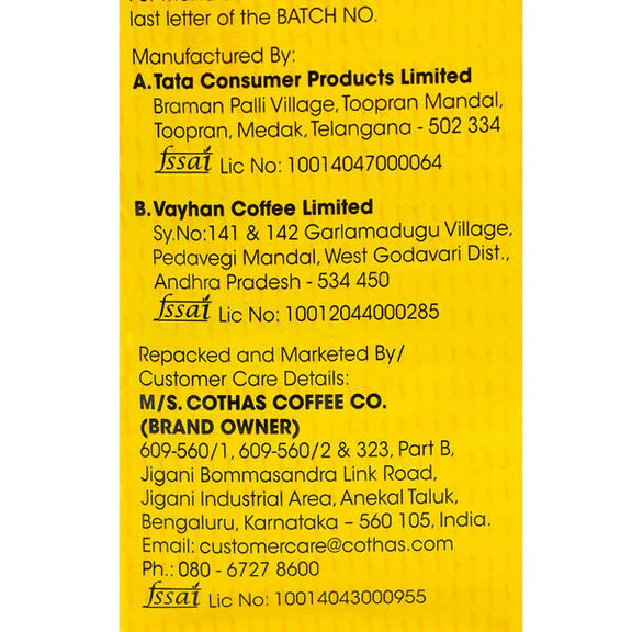 Cothas Coffee Classic Blend Instant Coffee Powder - 200 gm