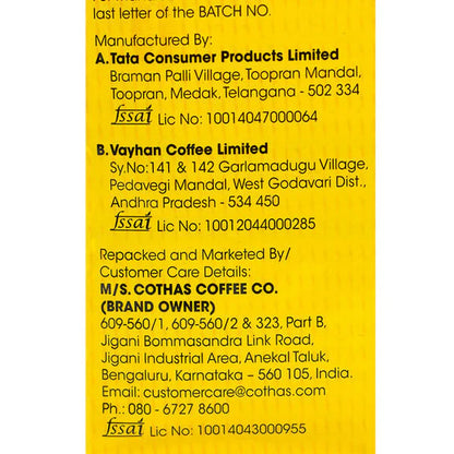Cothas Coffee Classic Blend Instant Coffee Powder - 200 gm