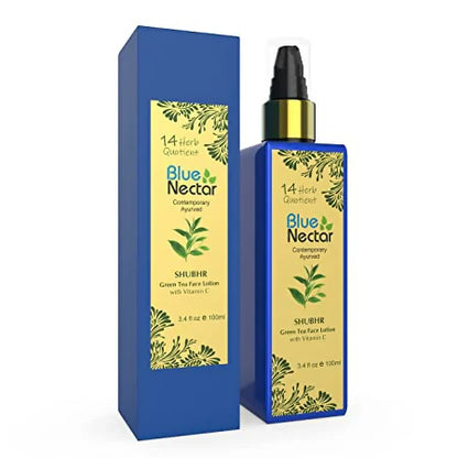 Blue Nectar Green Tea Face Moisturizer - 100 ml