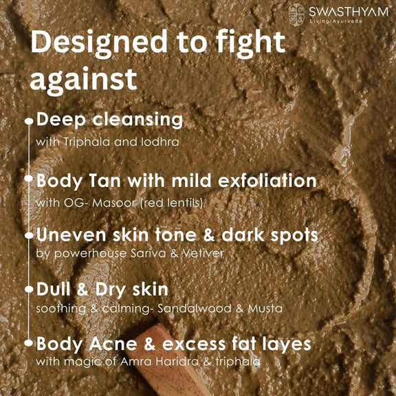 Swasthyam Kaya Body Cleanser - 100 gm