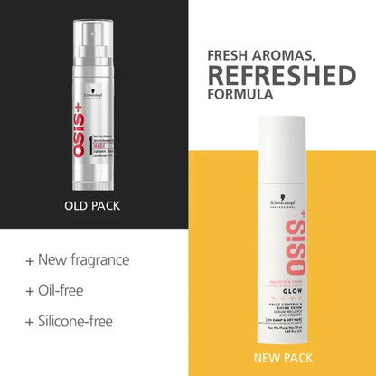 Schwarzkopf Professional OSiS+ Glow Anti-Frizz Shine Serum - 50 ml