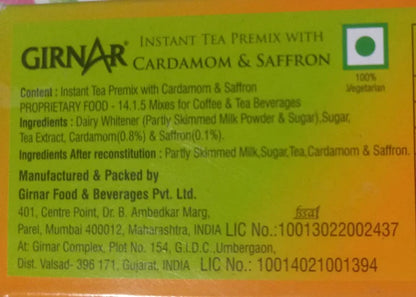 Girnar Cardamom - Saffron Chai - 10 Sachets