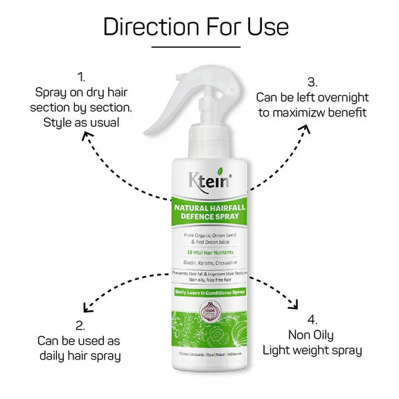Ktein Onion Hair Spray - 200 ml