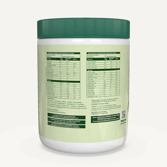 Pro360 Nefro (fka Nephro) HP - Dialysis Care Nutritional Supplement Powder - 400 gm
