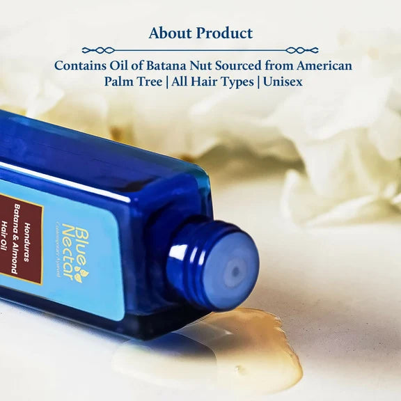 Blue Nectar Batana Hair Oil For Fuller & Thicker Hair - 100 ml